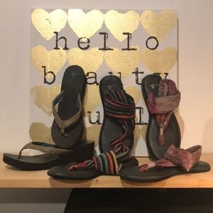 Sanuk Sandal Lot